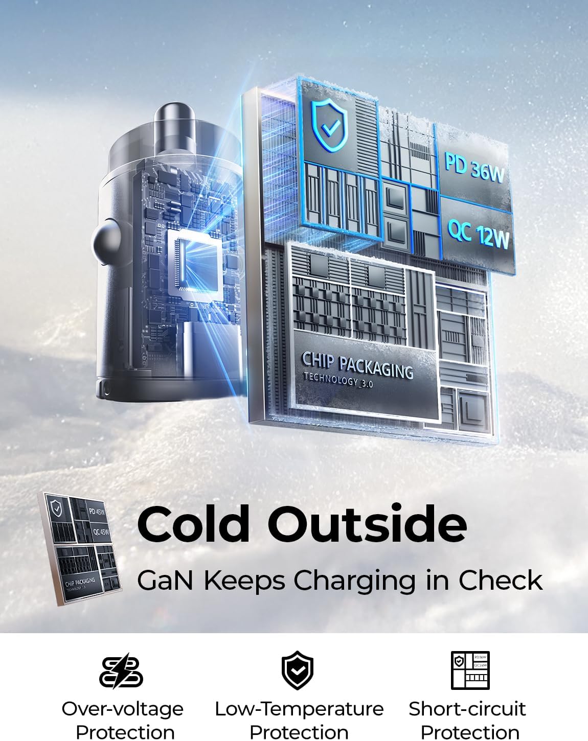 1 Pcs USB Type C Charger for Xiaomi Samsung Huawei iPhone Power 100W/200W QC3.0 PD Mini Car Charger 12-24V Lighter Fast Charging Car